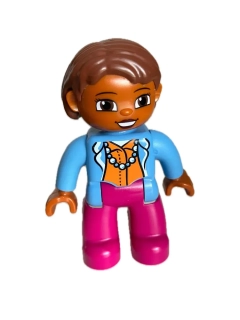 Lego® Duplo® postavička žena tmavší pleť